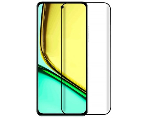 Protector Pantalla Cristal Templado COOL para Realme C67 (FULL 3D Negro)