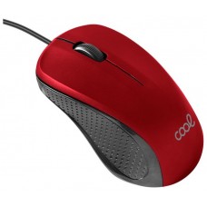 Ratón COOL USB Wired Rojo