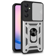 Carcasa COOL para Samsung A256 Galaxy A25 5G Hard Ring Plata