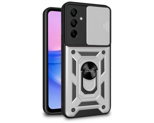 Carcasa COOL para Samsung A155 Galaxy A15 / A15 5G / M15 5G Hard Ring Plata