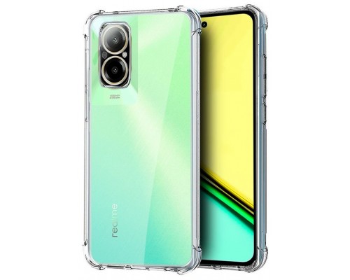 Carcasa COOL para Realme C67 AntiShock Transparente