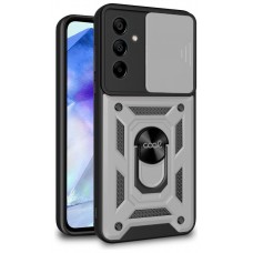 Carcasa COOL para Samsung A556 Galaxy A55 5G Hard Ring Plata