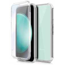 Funda COOL Silicona 3D para Samsung S711 Galaxy S23 FE (Transparente Frontal + Trasera)