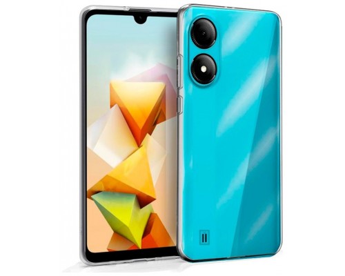 Funda COOL Silicona para ZTE Blade A33s (Transparente)