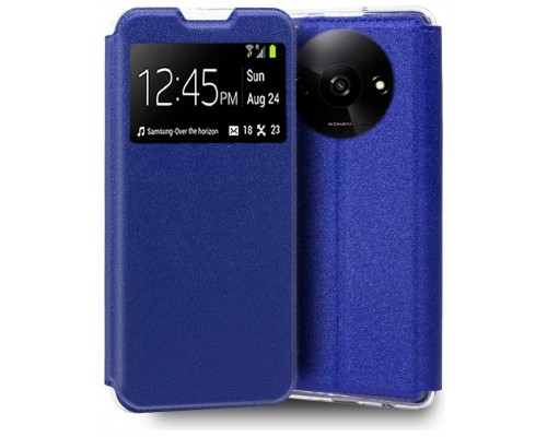 Funda COOL Flip Cover para Xiaomi Redmi A3 Liso Azul
