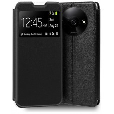 Funda COOL Flip Cover para Xiaomi Redmi A3 Liso Negro