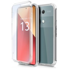 Funda COOL Silicona 3D para Xiaomi Redmi Note 13 Pro / Poco M6 Pro (Transparente Frontal + Trasera)