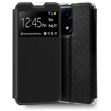 Funda COOL Flip Cover para Xiaomi Poco X6 Pro 5G Liso Negro