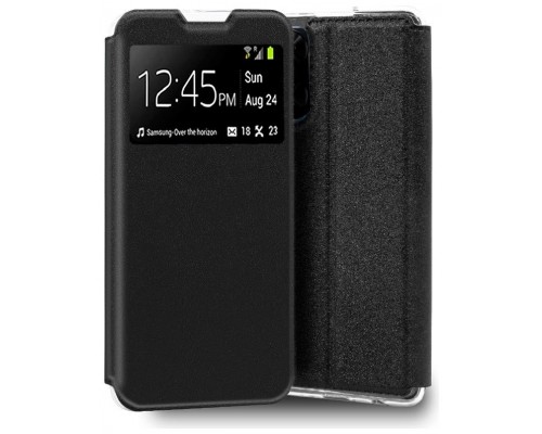 Funda COOL Flip Cover para TCL 505 Liso Negro