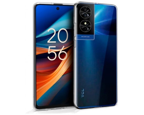 Funda COOL Silicona para TCL 50 SE (Transparente)
