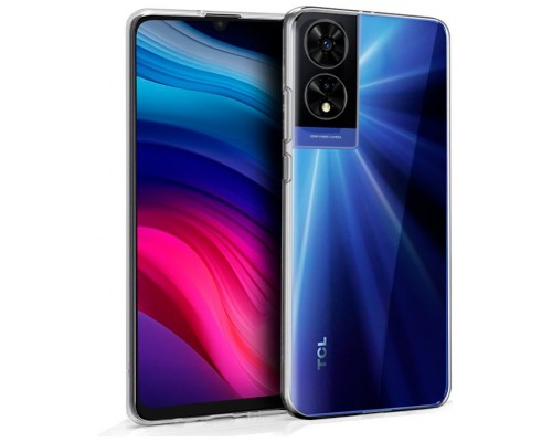 Funda COOL Silicona para TCL 505 (Transparente)