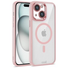 Carcasa COOL para iPhone 15 Magnética Borde Rosa