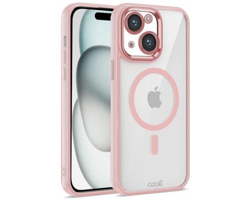 Carcasa COOL para iPhone 15 Magnética Borde Rosa