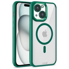 Carcasa COOL para iPhone 15 Magnética Borde Verde