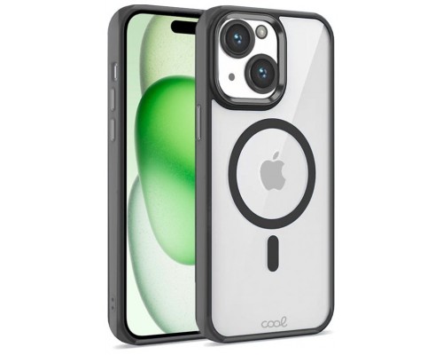 Carcasa COOL para iPhone 15 Plus Magnética Borde Negro