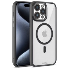 Carcasa COOL para iPhone 15 Pro Magnética Borde Negro