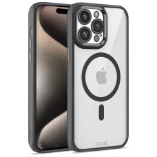 Carcasa COOL para iPhone 15 Pro Max Magnética Borde Negro