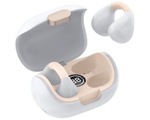 Auriculares Stereo Bluetooth Earbuds COOL Clip Blanco