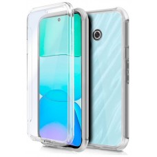 Funda COOL Silicona 3D para Xiaomi Redmi 13 / Poco M6 (Transparente Frontal + Trasera)