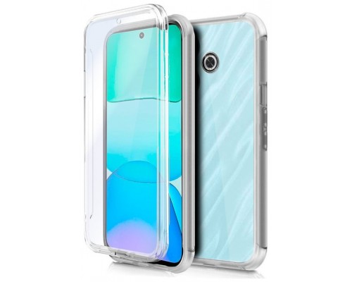 Funda COOL Silicona 3D para Xiaomi Redmi 13 / Poco M6 (Transparente Frontal + Trasera)