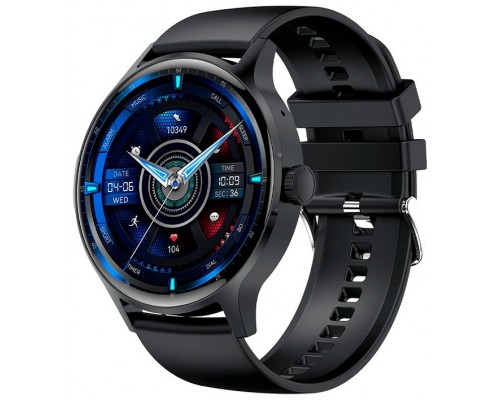 Smartwatch COOL Iris Silicona Negro (Amoled, Llamadas, Salud, Deporte)