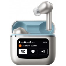 Auriculares Stereo Bluetooth Earbuds Lcd COOL Touch Gris