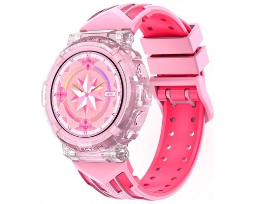 Smartwatch COOL Clever Silicona Rosa (Llamadas, Salud, Deporte)