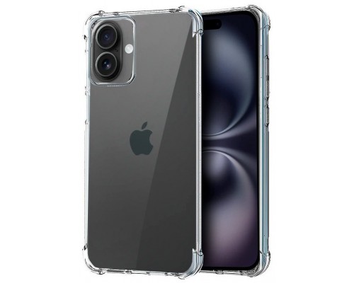 Carcasa COOL para iPhone 16 AntiShock Transparente