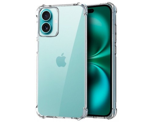 Carcasa COOL para iPhone 16 Plus AntiShock Transparente
