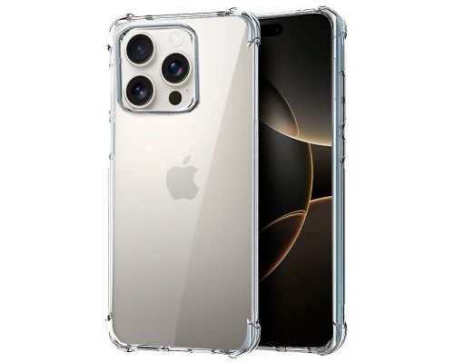 Carcasa COOL para iPhone 16 Pro AntiShock Transparente