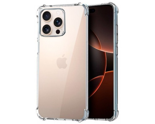 Carcasa COOL para iPhone 16 Pro Max AntiShock Transparente
