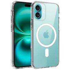 Carcasa COOL para iPhone 16 Plus Magnética Transparente