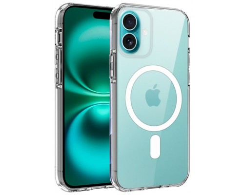 Carcasa COOL para iPhone 16 Plus Magnética Transparente