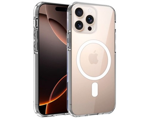 Carcasa COOL para iPhone 16 Pro Max Magnética Transparente