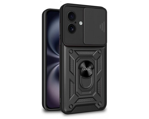 Carcasa COOL para iPhone 16 Hard Ring Negro