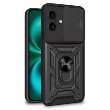 Carcasa COOL para iPhone 16 Plus Hard Ring Negro