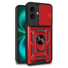 Carcasa COOL para iPhone 16 Plus Hard Ring Rojo