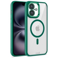 Carcasa COOL para iPhone 16 Magnética Borde Verde