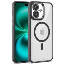 Carcasa COOL para iPhone 16 Plus Magnética Borde Negro