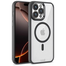 Carcasa COOL para iPhone 16 Pro Max Magnética Borde Negro
