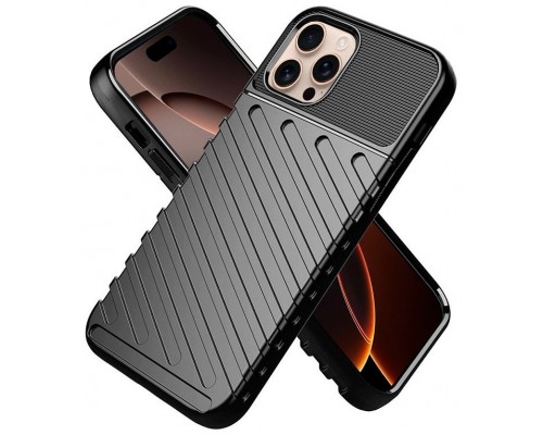 Carcasa COOL para iPhone 16 Pro Max Thunder Negro