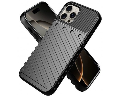Carcasa COOL para iPhone 16 Pro Thunder Negro