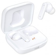 Auriculares Stereo Bluetooth Earbuds Lcd COOL Ambient Blanco