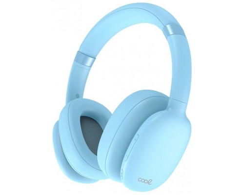 Auriculares Stereo Bluetooth Cascos COOL Roller Celeste