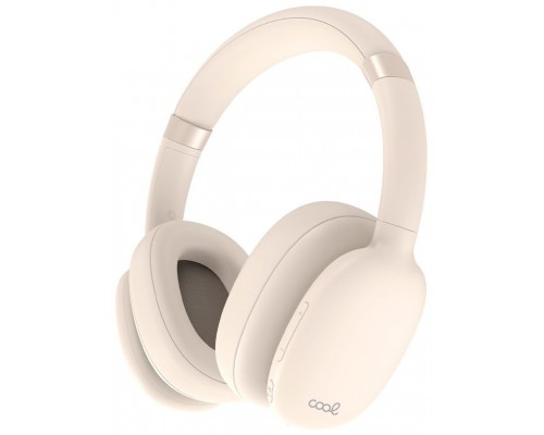 Auriculares Stereo Bluetooth Cascos COOL Roller Beige