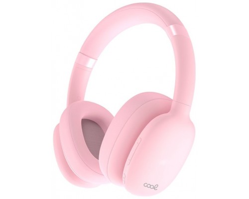 Auriculares Stereo Bluetooth Cascos COOL Roller Rosa