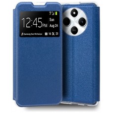 Funda COOL Flip Cover para Xiaomi Redmi 14C / Poco C75 Liso Azul