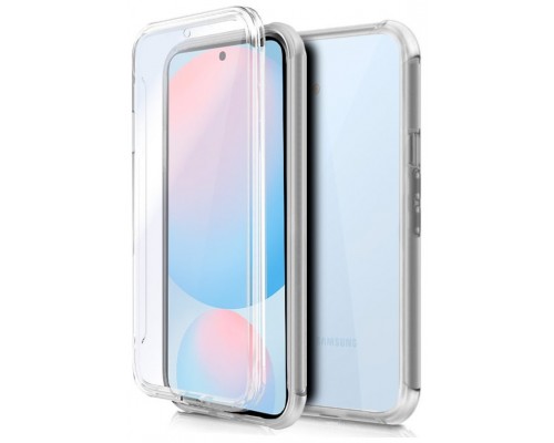 Funda COOL Silicona 3D para Samsung S721 Galaxy S24 FE (Transparente Frontal + Trasera)