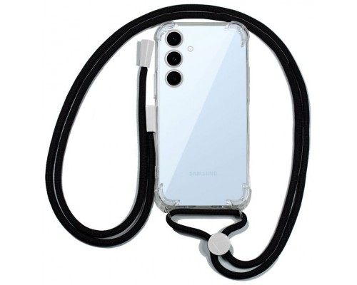 Carcasa COOL para Samsung S721 Galaxy S24 FE Cordón Negro