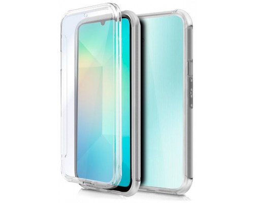 Funda COOL Silicona 3D para Samsung A065 Galaxy A06 (Transparente Frontal + Trasera)